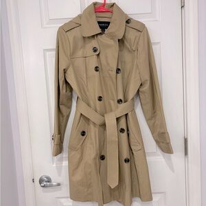 London Fog Classic Tan Trench Coat